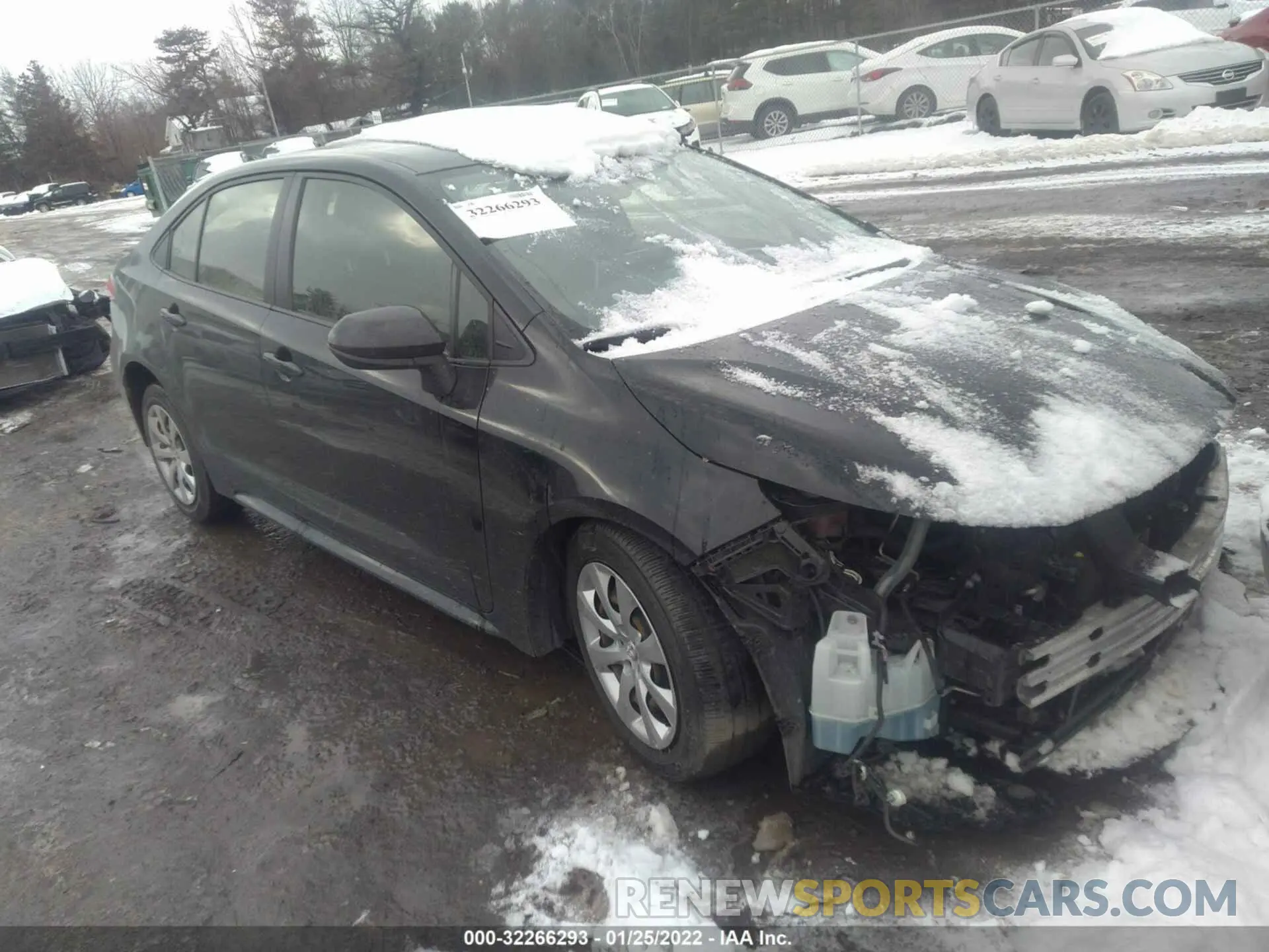 1 fotografías del automóvil dañado JTDEPRAE6LJ079849 TOYOTA COROLLA 2020