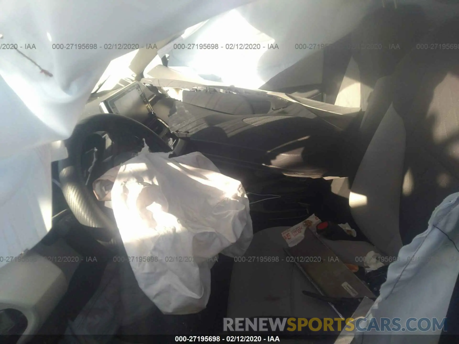 5 fotografías del automóvil dañado JTDEPRAE6LJ081374 TOYOTA COROLLA 2020