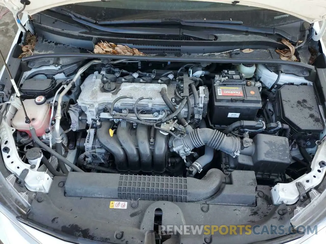 11 fotografías del automóvil dañado JTDEPRAE6LJ084825 TOYOTA COROLLA 2020