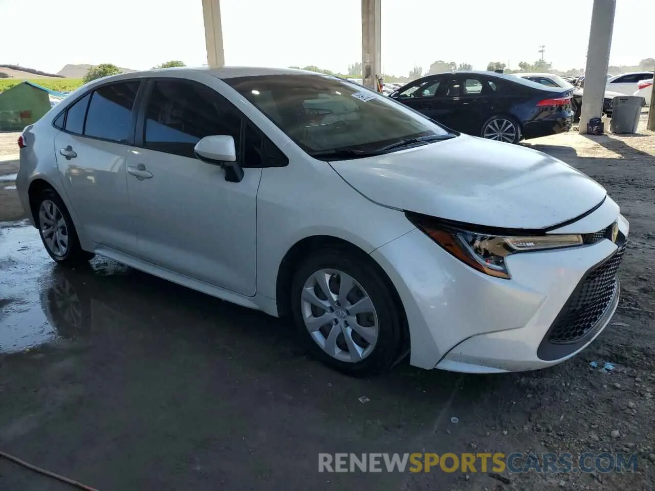 4 fotografías del automóvil dañado JTDEPRAE6LJ084825 TOYOTA COROLLA 2020