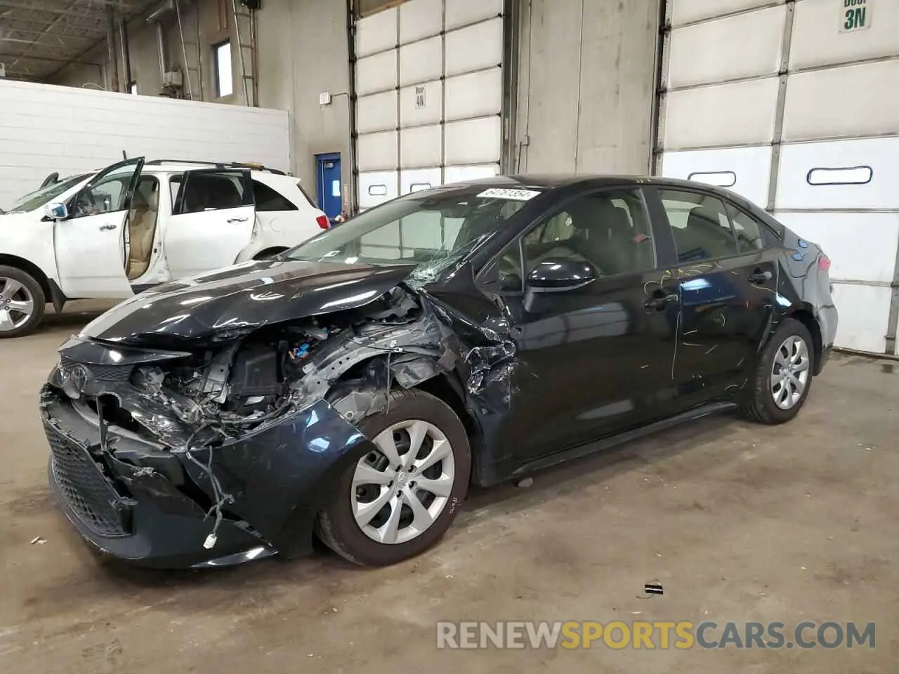 1 fotografías del automóvil dañado JTDEPRAE6LJ090690 TOYOTA COROLLA 2020