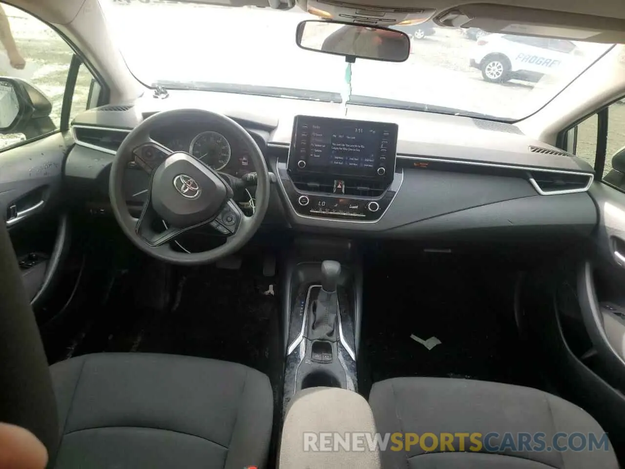 8 fotografías del automóvil dañado JTDEPRAE6LJ092391 TOYOTA COROLLA 2020