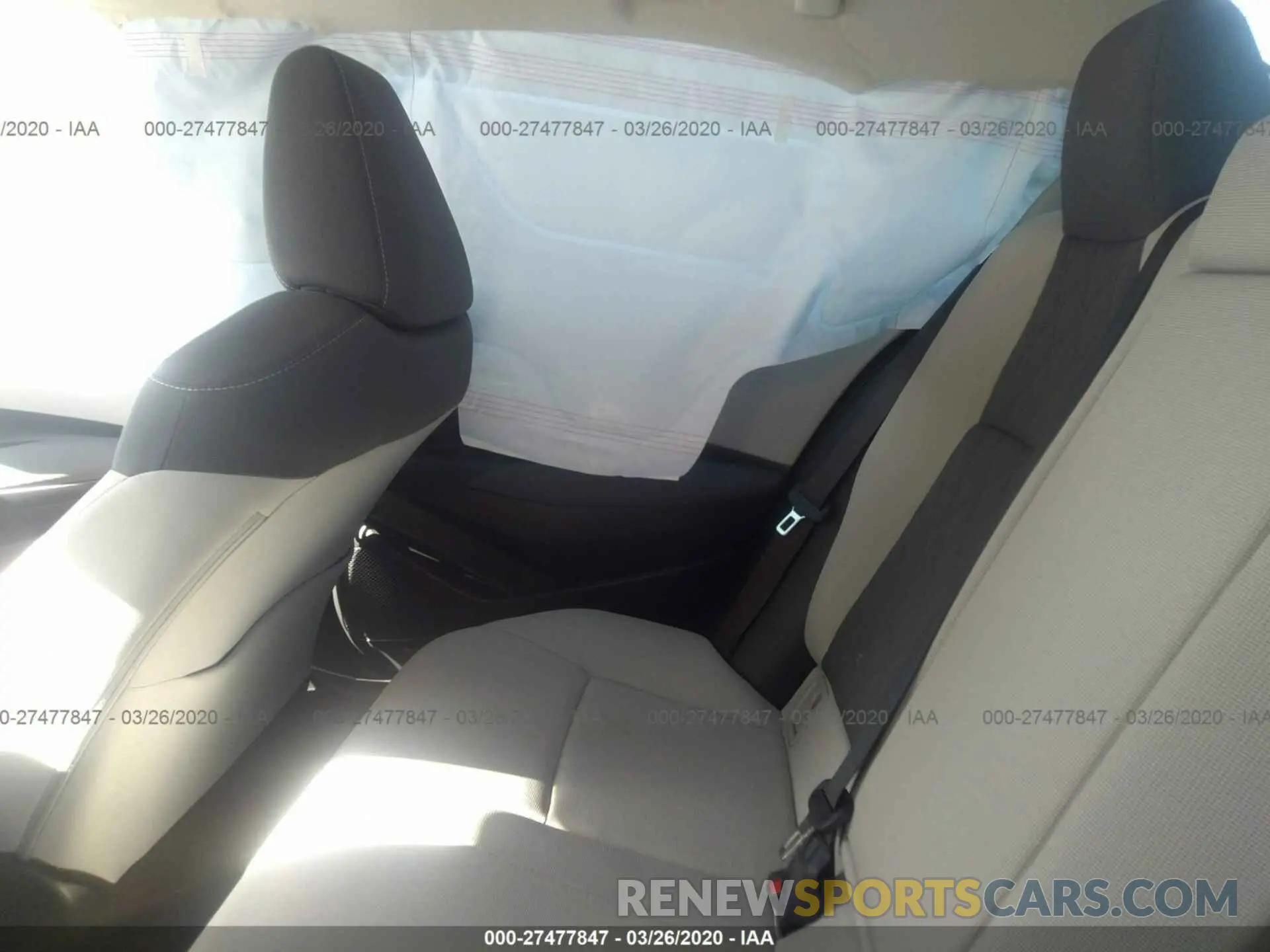 8 fotografías del automóvil dañado JTDEPRAE6LJ095548 TOYOTA COROLLA 2020