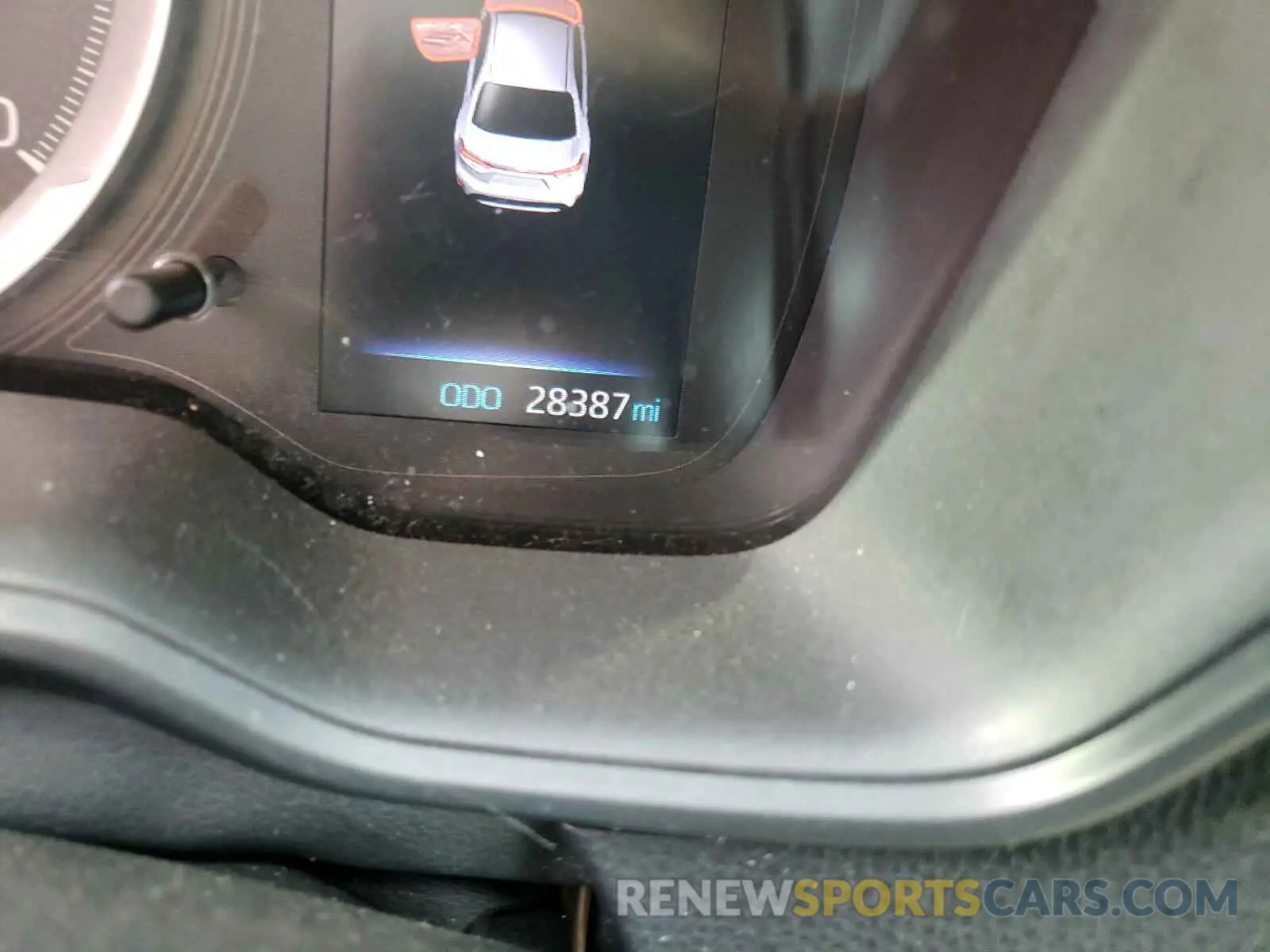 8 fotografías del automóvil dañado JTDEPRAE6LJ095968 TOYOTA COROLLA 2020