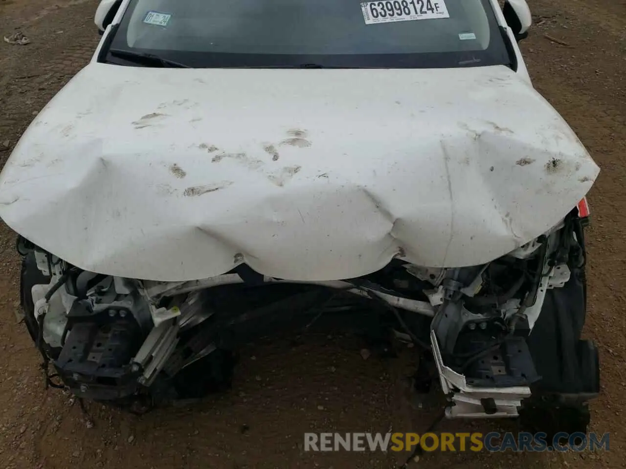 11 fotografías del automóvil dañado JTDEPRAE6LJ096103 TOYOTA COROLLA 2020
