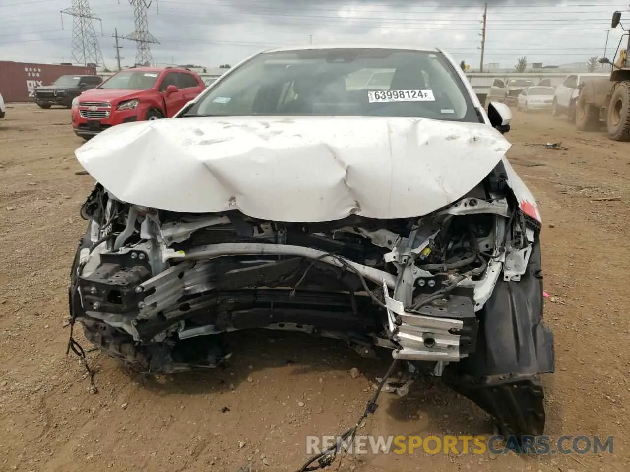 5 fotografías del automóvil dañado JTDEPRAE6LJ096103 TOYOTA COROLLA 2020