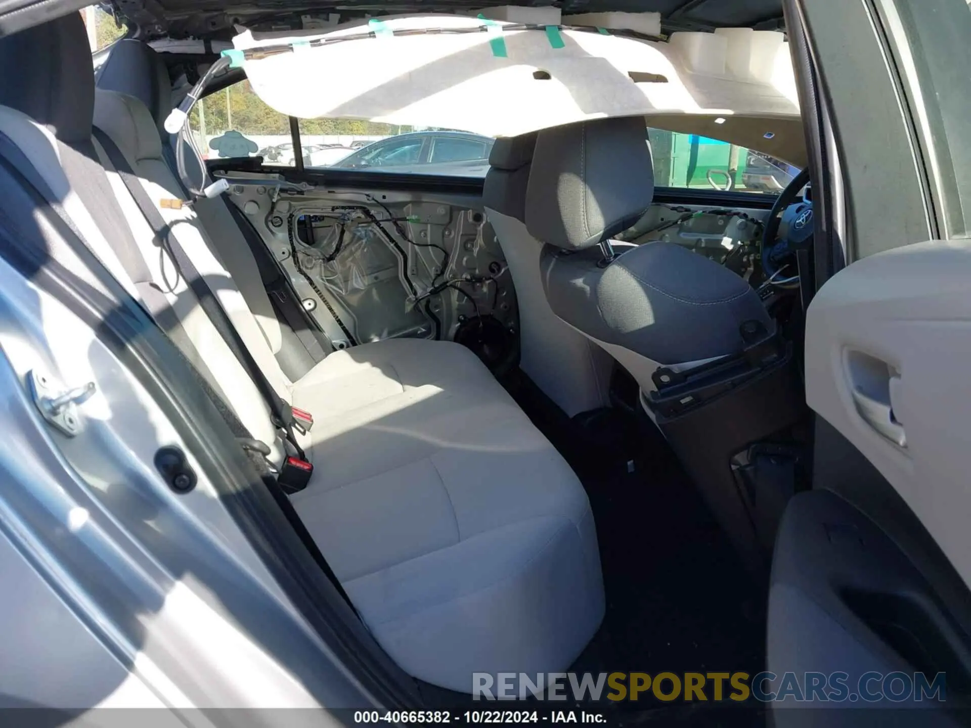 8 fotografías del automóvil dañado JTDEPRAE6LJ098398 TOYOTA COROLLA 2020