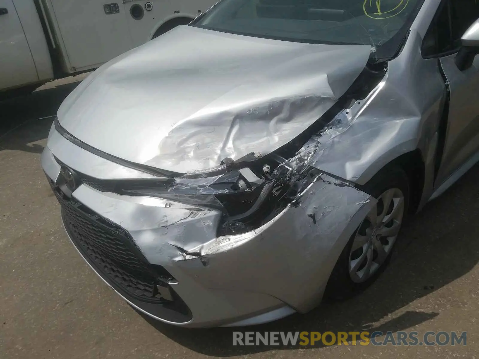 9 fotografías del automóvil dañado JTDEPRAE6LJ098773 TOYOTA COROLLA 2020