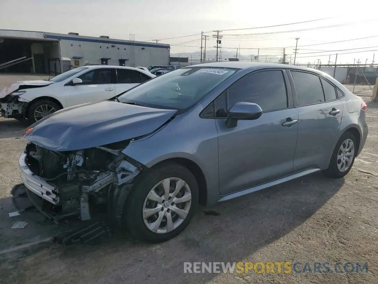 1 fotografías del automóvil dañado JTDEPRAE6LJ100179 TOYOTA COROLLA 2020