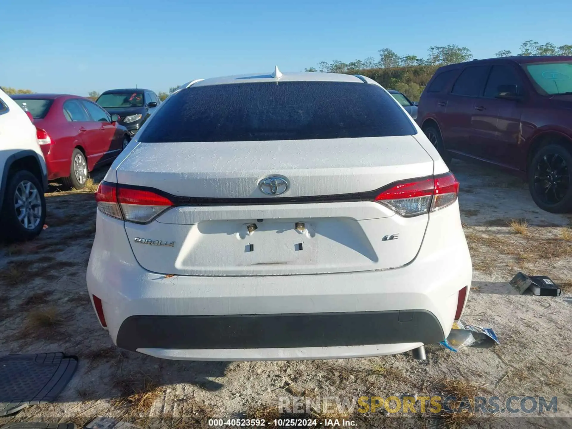 16 fotografías del automóvil dañado JTDEPRAE6LJ100215 TOYOTA COROLLA 2020