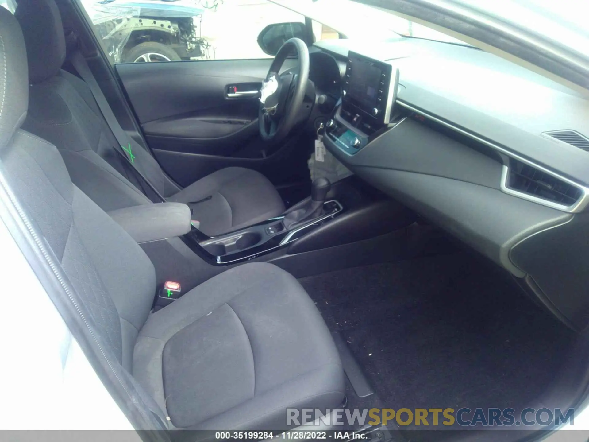 5 fotografías del automóvil dañado JTDEPRAE6LJ113028 TOYOTA COROLLA 2020