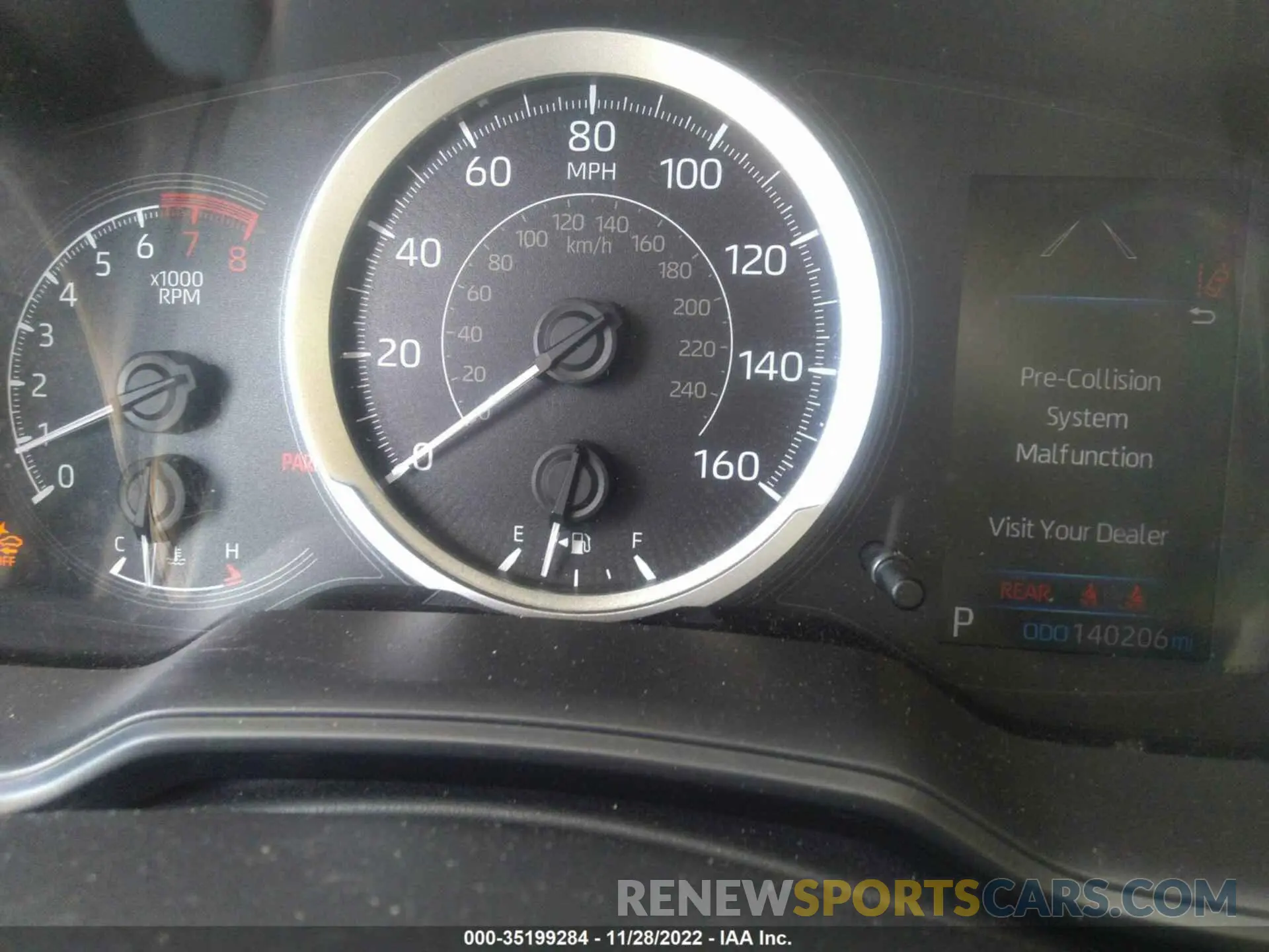 7 fotografías del automóvil dañado JTDEPRAE6LJ113028 TOYOTA COROLLA 2020
