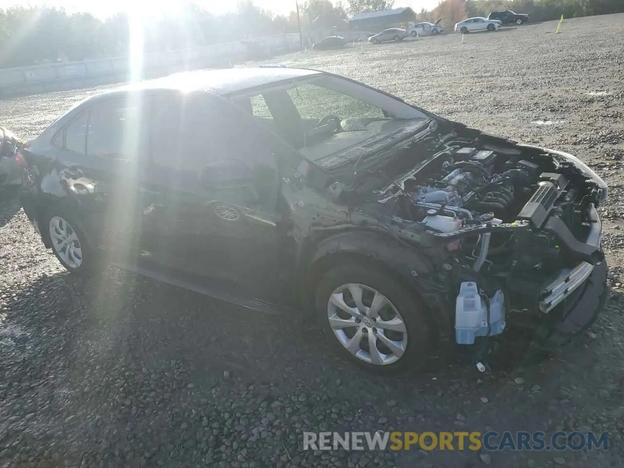 4 fotografías del automóvil dañado JTDEPRAE6LJ113823 TOYOTA COROLLA 2020