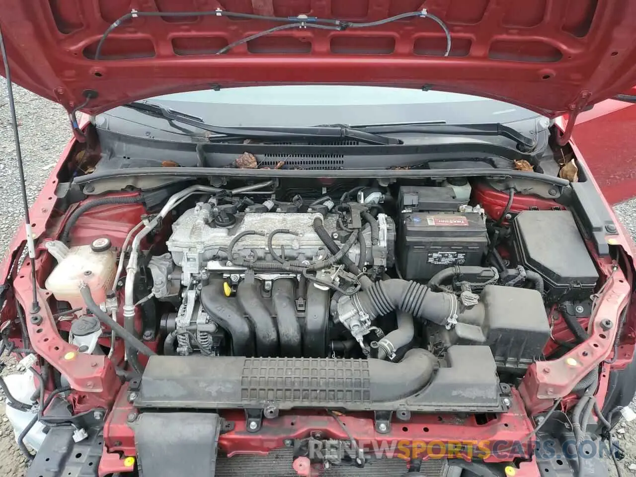 11 fotografías del automóvil dañado JTDEPRAE6LJ114535 TOYOTA COROLLA 2020
