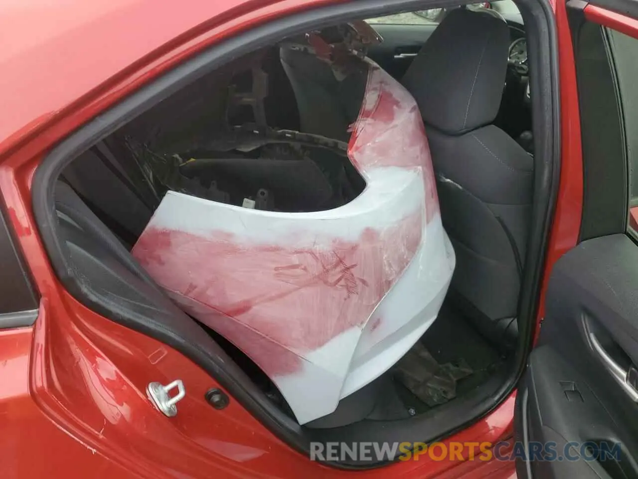 12 fotografías del automóvil dañado JTDEPRAE6LJ114535 TOYOTA COROLLA 2020