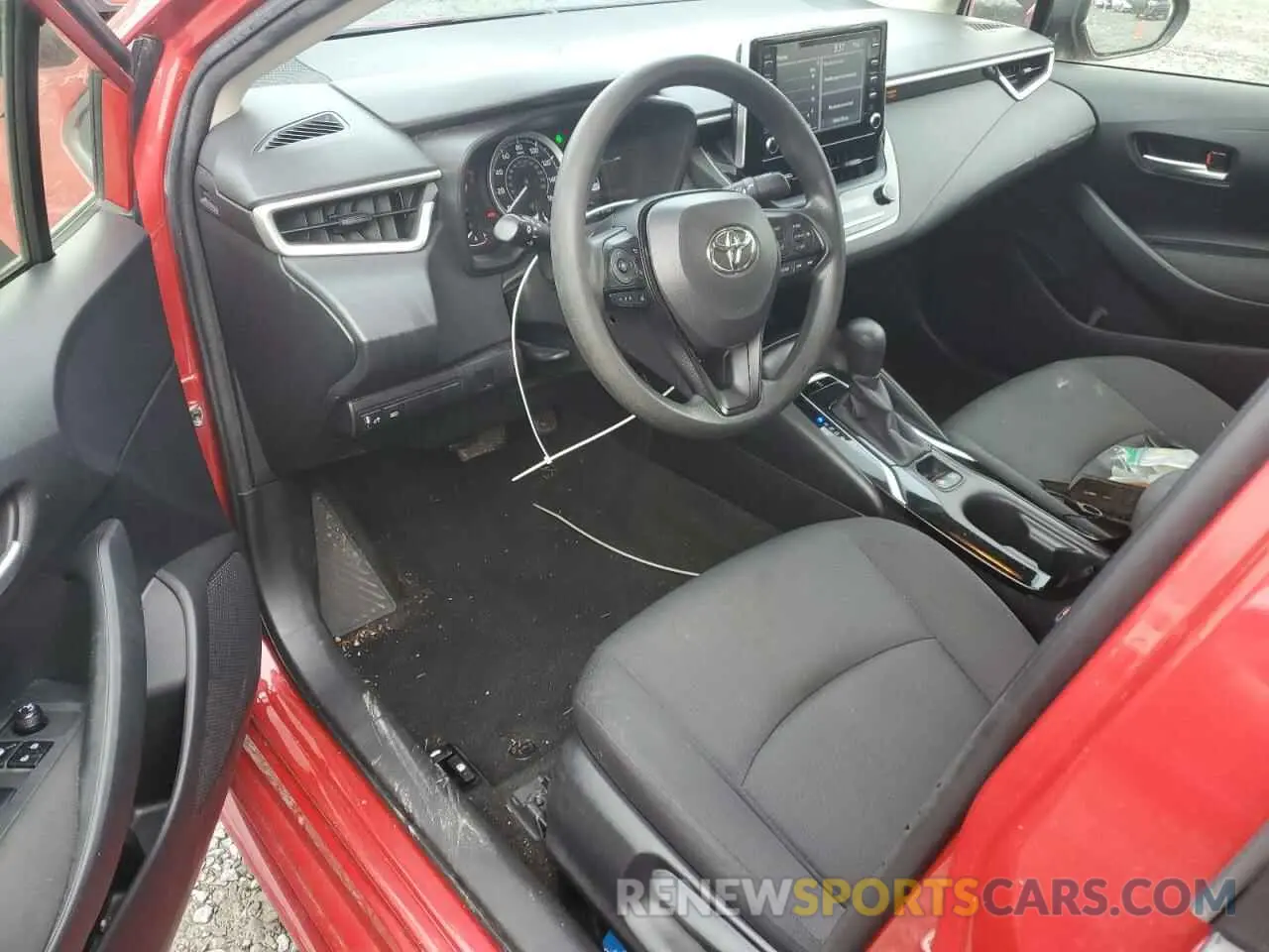 8 fotografías del automóvil dañado JTDEPRAE6LJ114535 TOYOTA COROLLA 2020