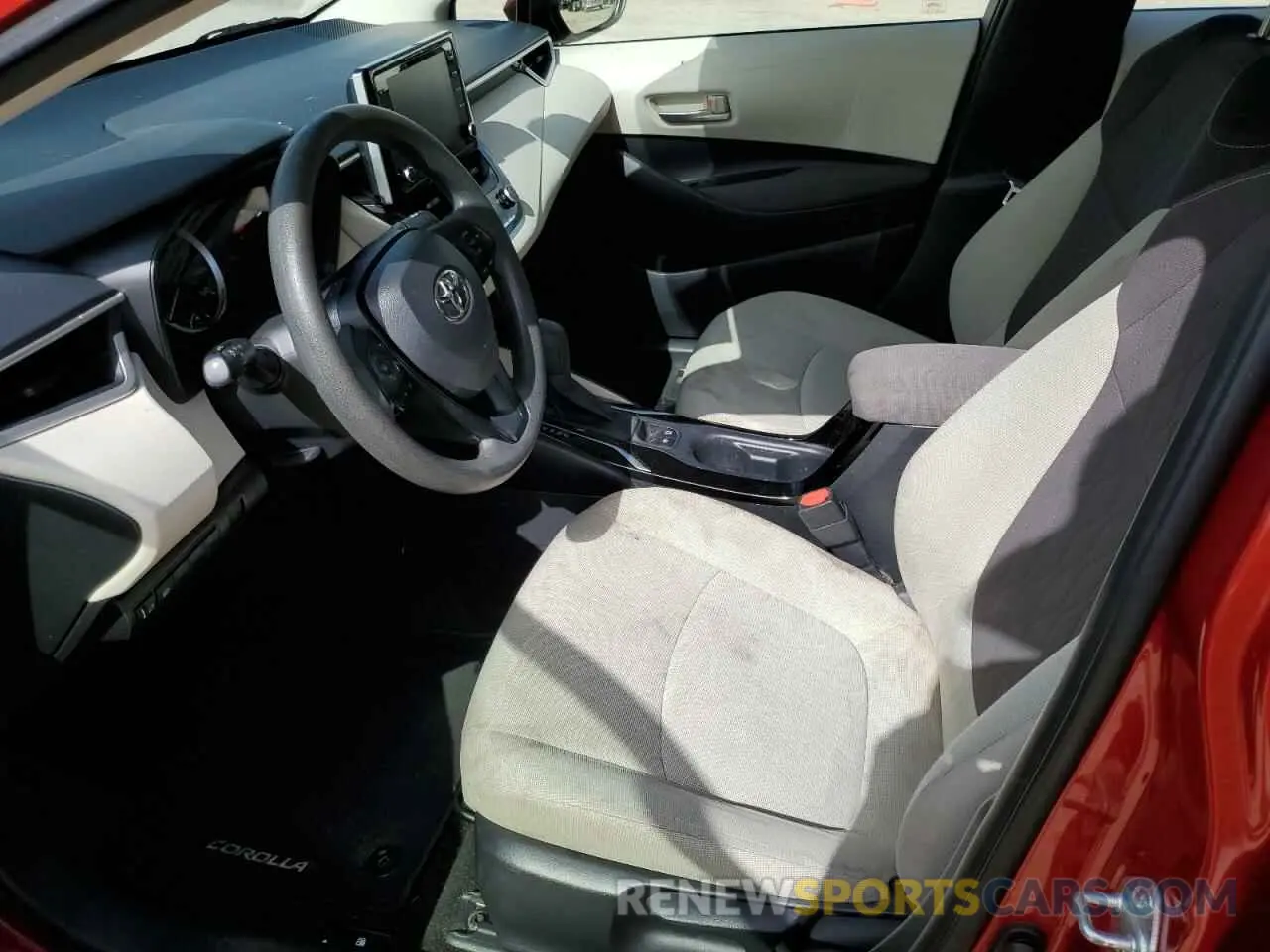 7 fotografías del automóvil dañado JTDEPRAE7LJ004528 TOYOTA COROLLA 2020