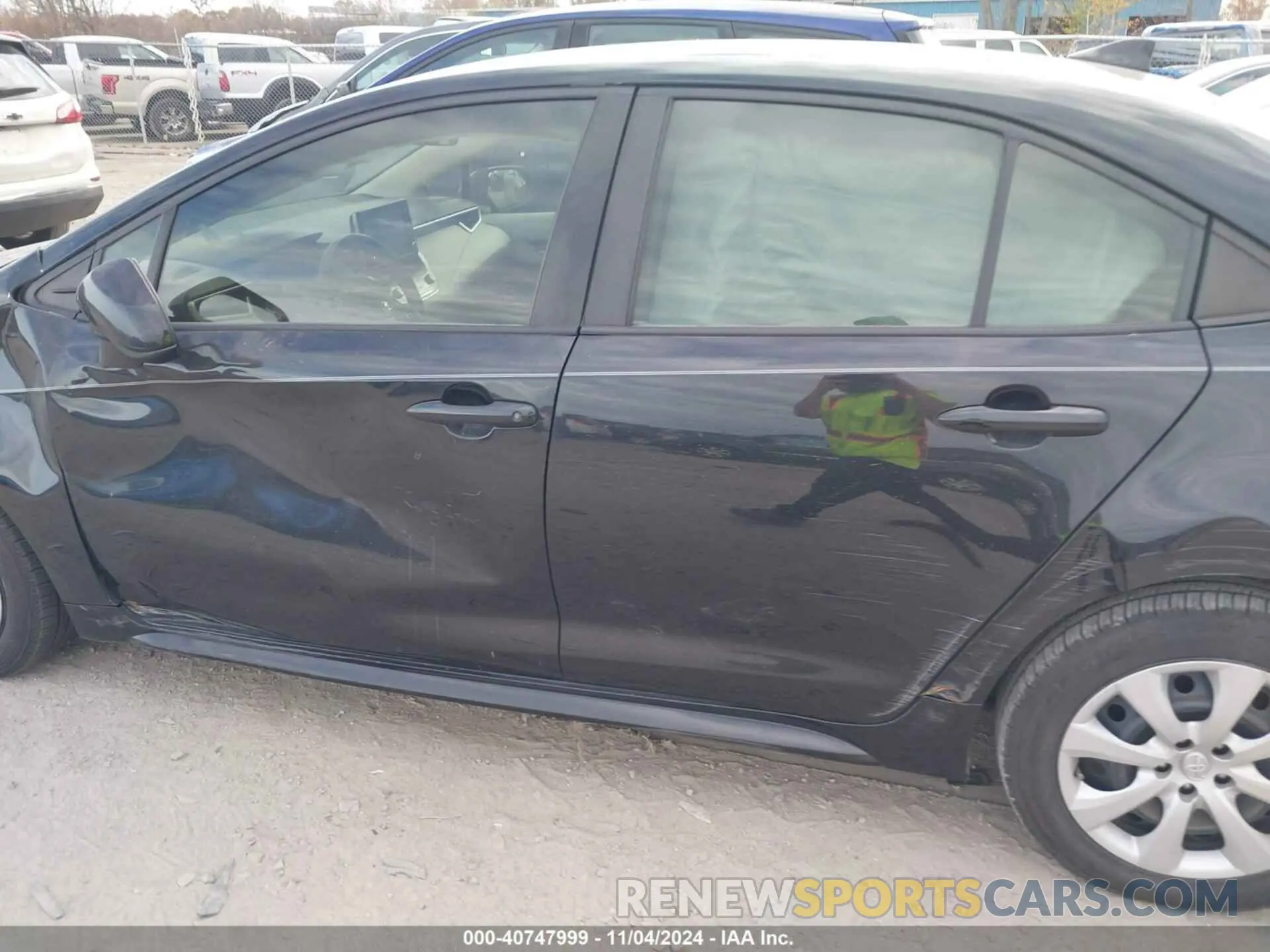 14 fotografías del automóvil dañado JTDEPRAE7LJ006182 TOYOTA COROLLA 2020