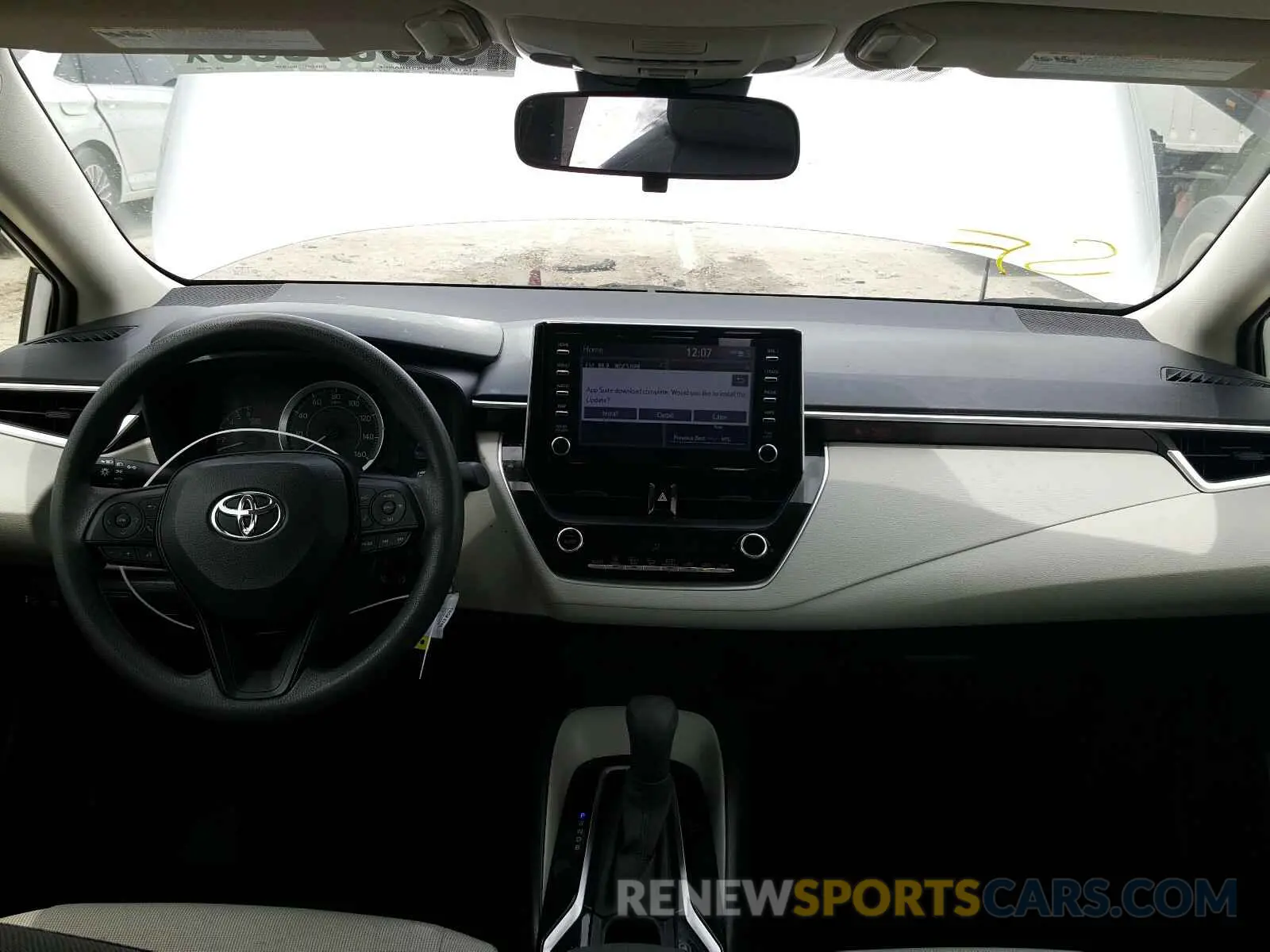 9 fotografías del automóvil dañado JTDEPRAE7LJ006554 TOYOTA COROLLA 2020
