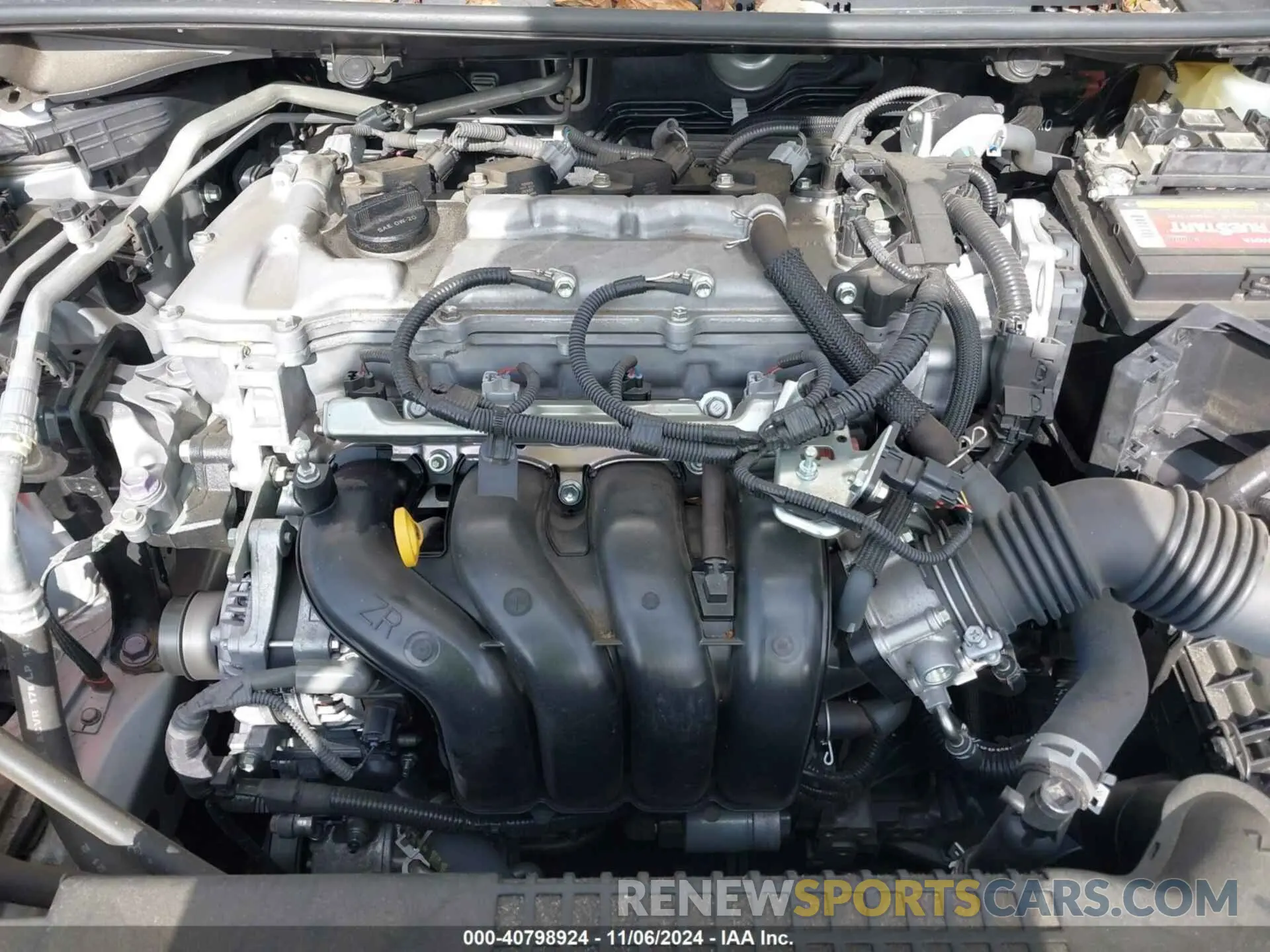 10 fotografías del automóvil dañado JTDEPRAE7LJ010538 TOYOTA COROLLA 2020