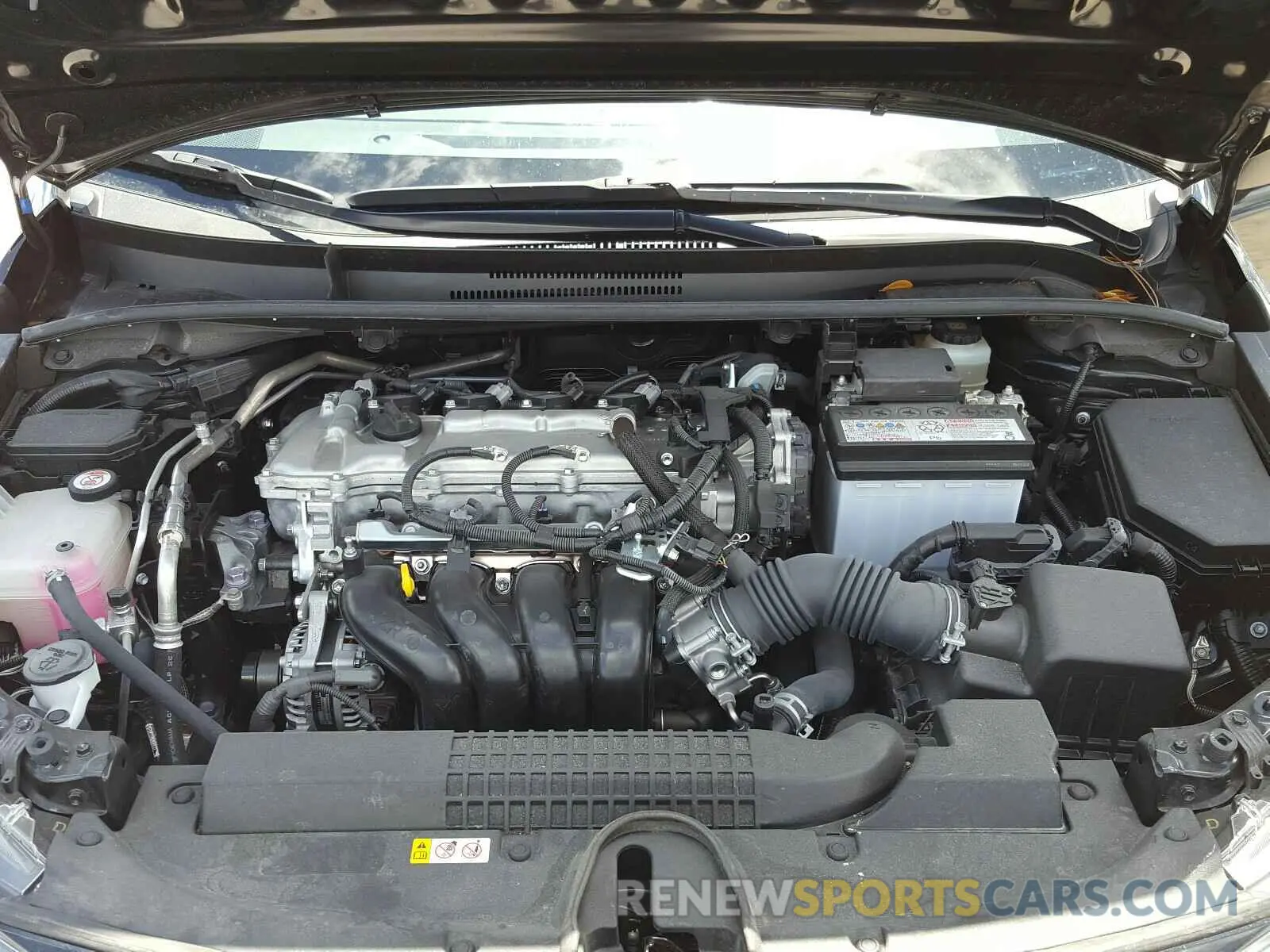 7 fotografías del automóvil dañado JTDEPRAE7LJ014668 TOYOTA COROLLA 2020