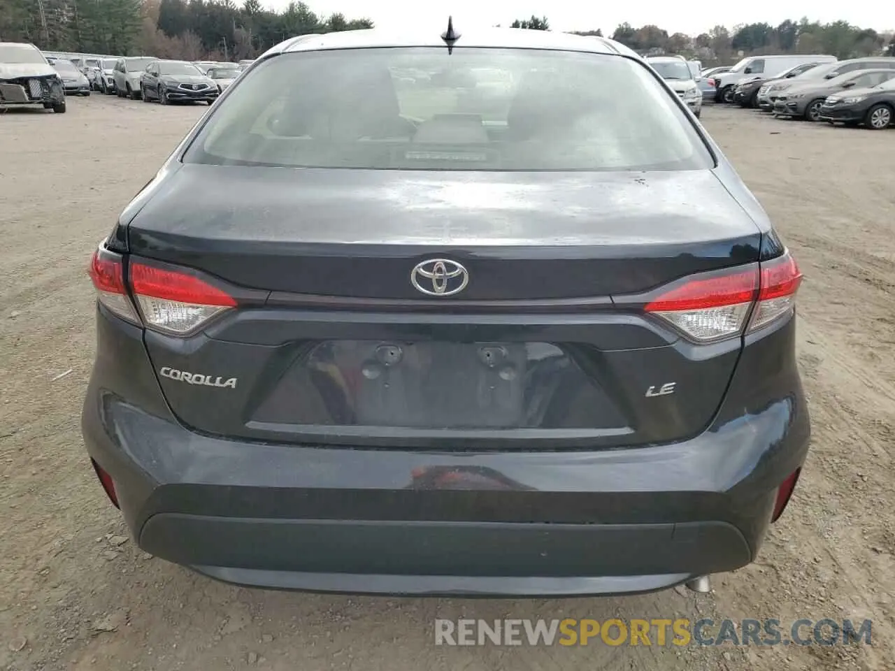 6 fotografías del automóvil dañado JTDEPRAE7LJ017487 TOYOTA COROLLA 2020