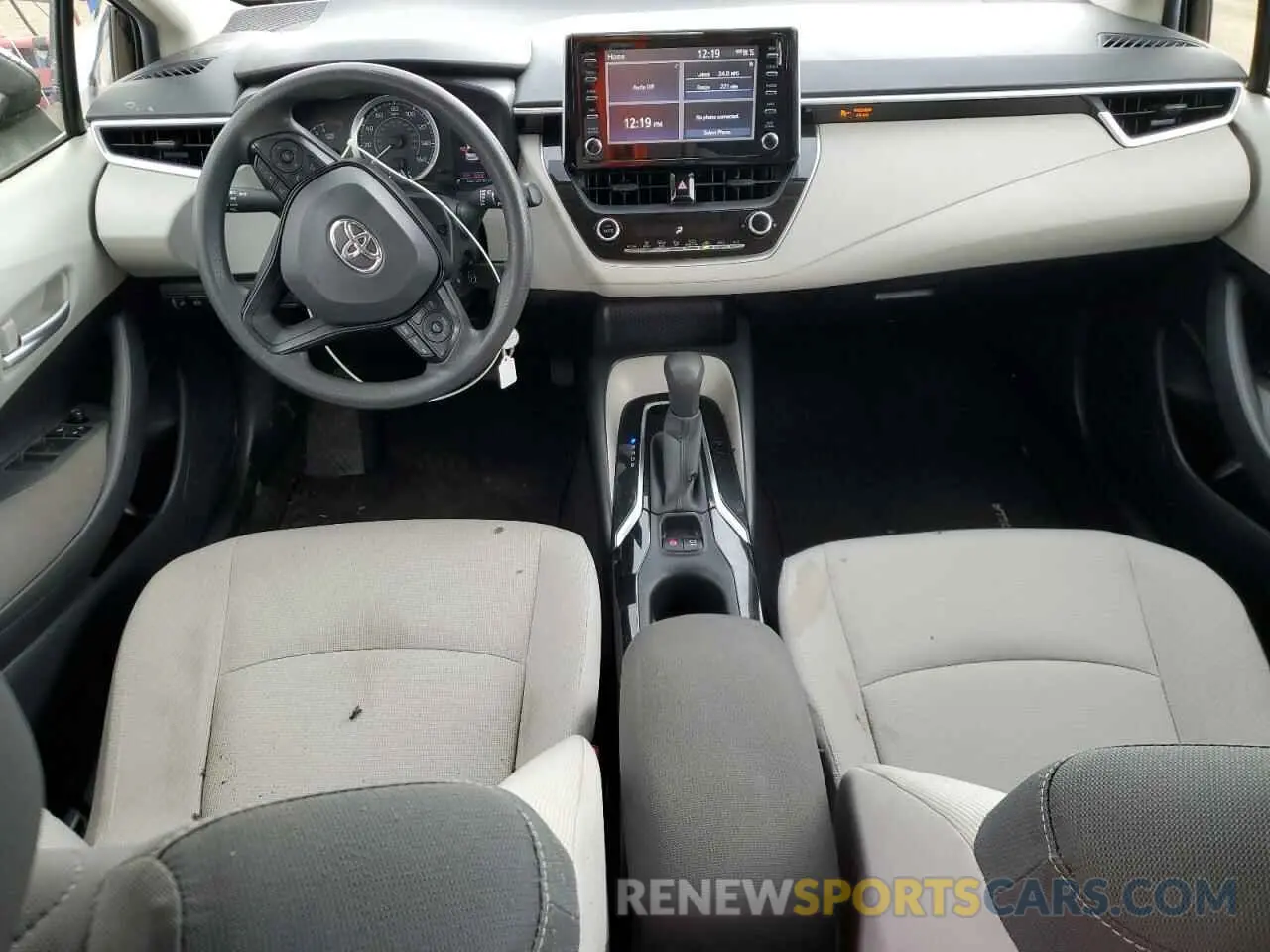 8 fotografías del automóvil dañado JTDEPRAE7LJ017487 TOYOTA COROLLA 2020