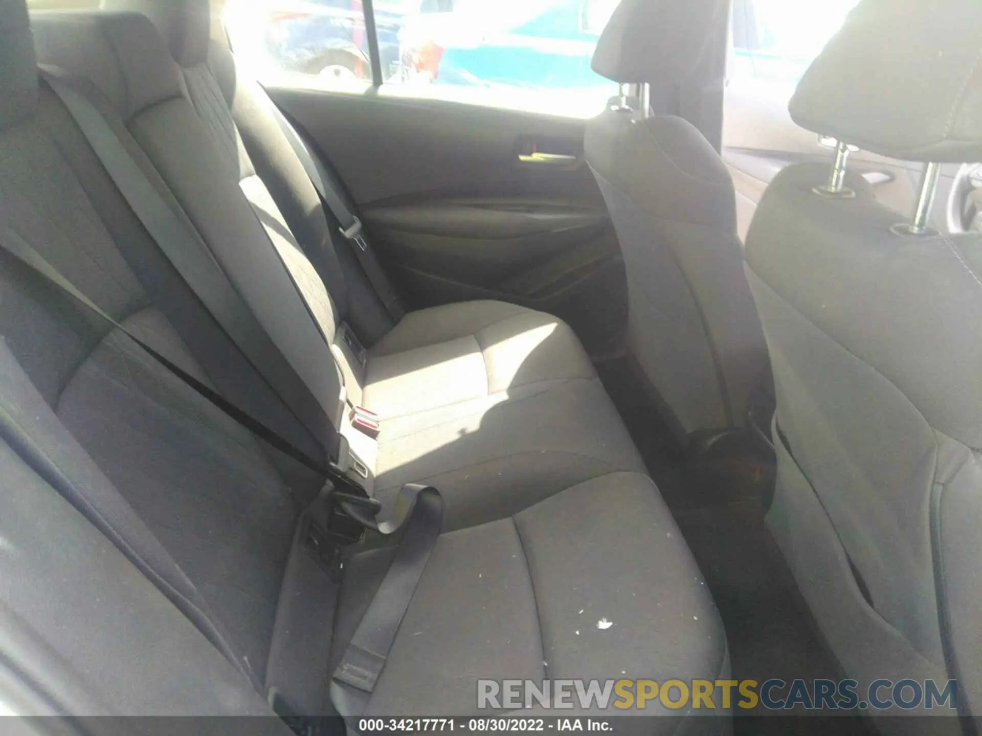 8 fotografías del automóvil dañado JTDEPRAE7LJ020213 TOYOTA COROLLA 2020