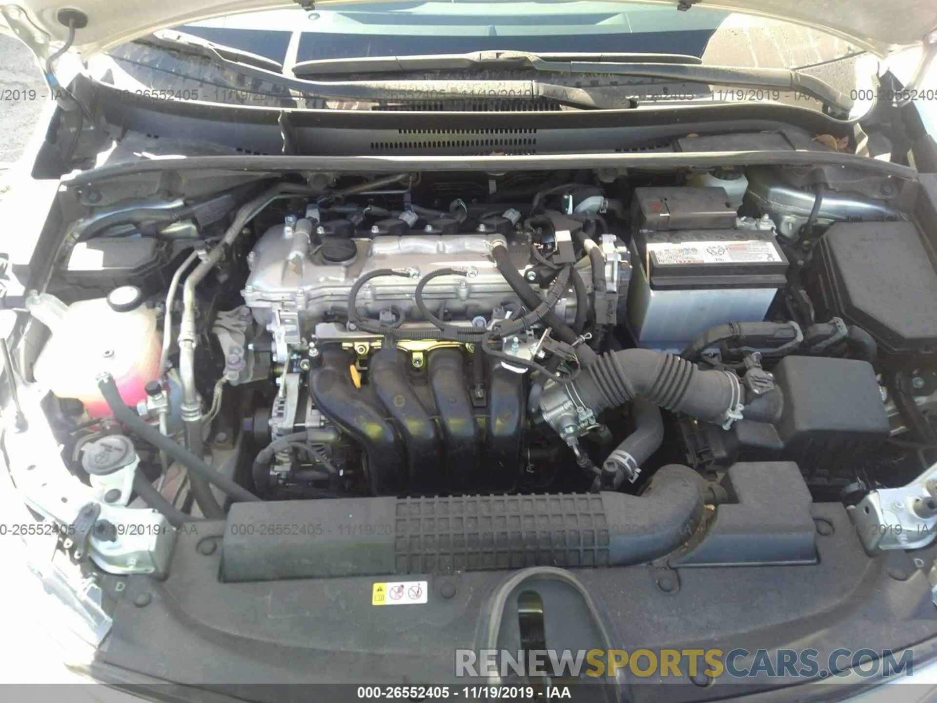 10 fotografías del automóvil dañado JTDEPRAE7LJ026237 TOYOTA COROLLA 2020