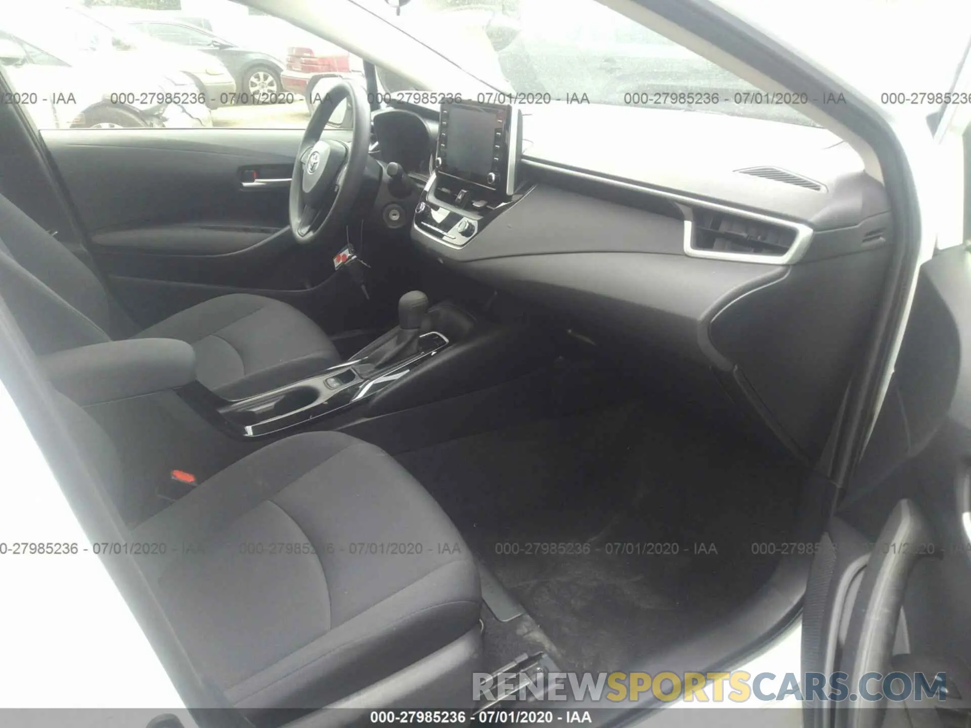 5 fotografías del automóvil dañado JTDEPRAE7LJ029283 TOYOTA COROLLA 2020