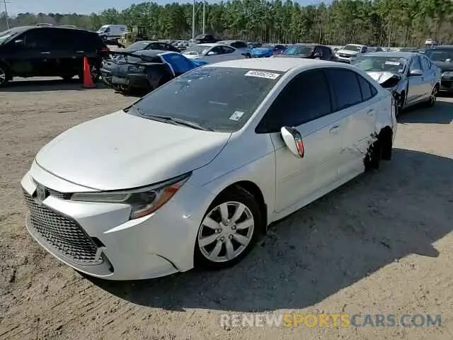 11 fotografías del automóvil dañado JTDEPRAE7LJ034550 TOYOTA COROLLA 2020