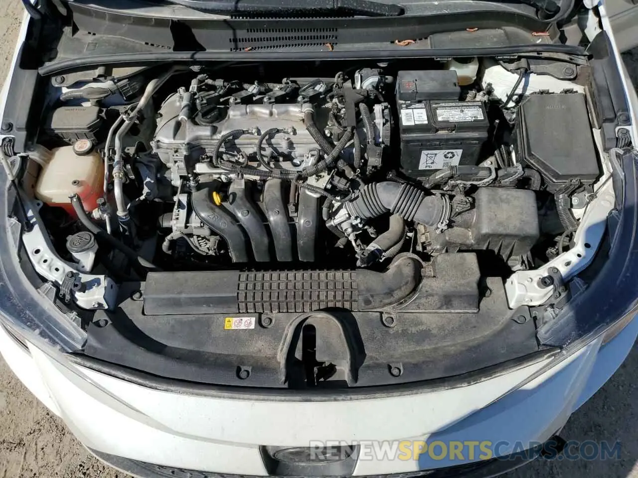 12 fotografías del automóvil dañado JTDEPRAE7LJ034550 TOYOTA COROLLA 2020