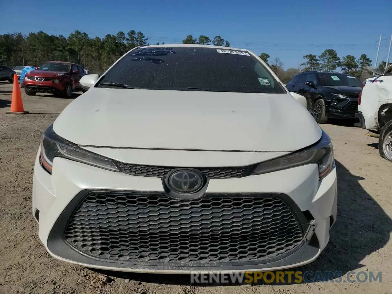 5 fotografías del automóvil dañado JTDEPRAE7LJ034550 TOYOTA COROLLA 2020