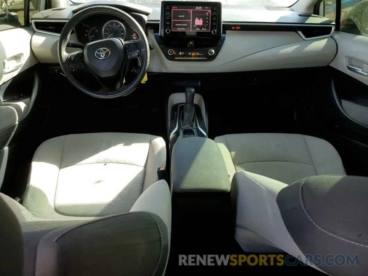 8 fotografías del automóvil dañado JTDEPRAE7LJ034550 TOYOTA COROLLA 2020