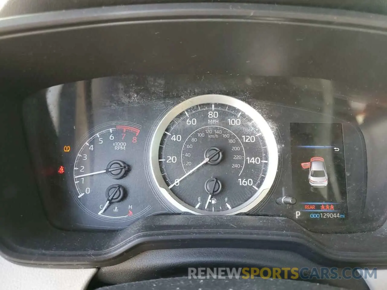 9 fotografías del automóvil dañado JTDEPRAE7LJ034550 TOYOTA COROLLA 2020