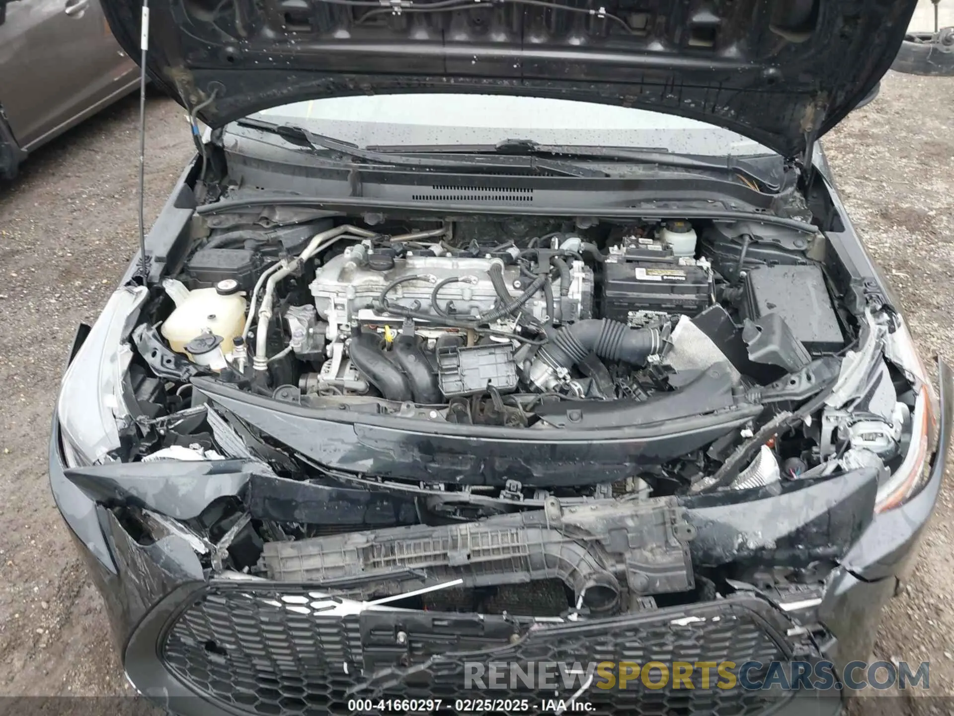 10 fotografías del automóvil dañado JTDEPRAE7LJ037271 TOYOTA COROLLA 2020