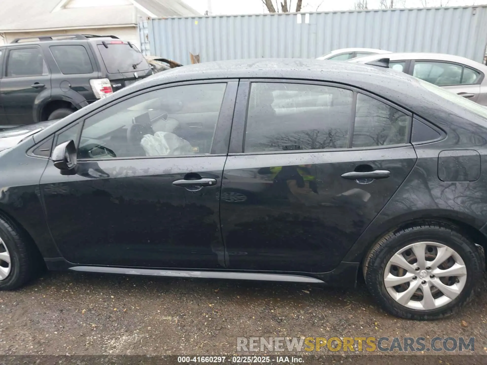 14 fotografías del automóvil dañado JTDEPRAE7LJ037271 TOYOTA COROLLA 2020