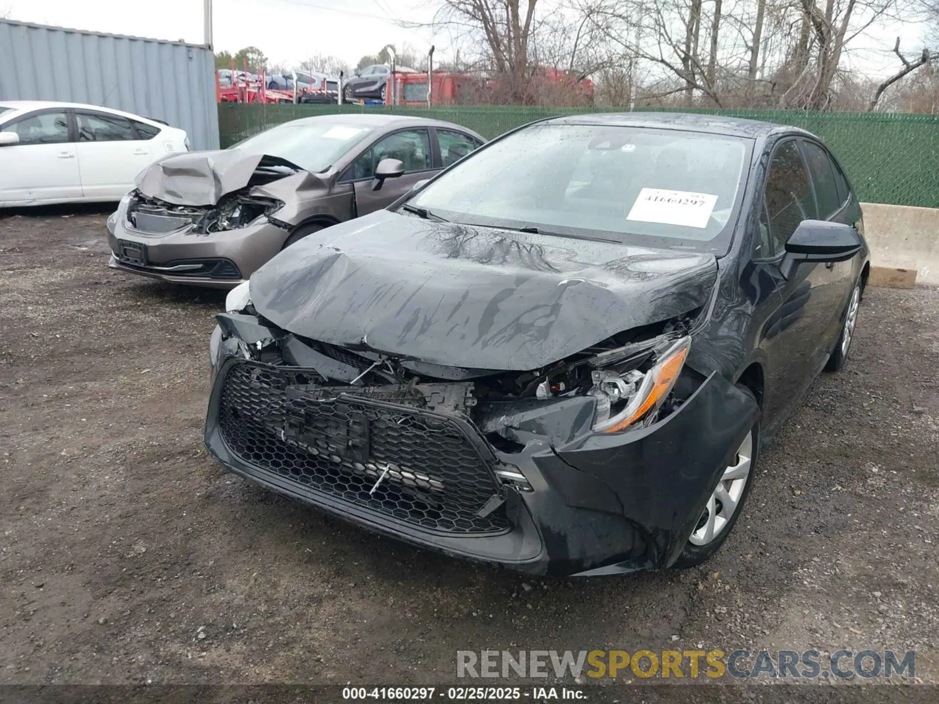 6 fotografías del automóvil dañado JTDEPRAE7LJ037271 TOYOTA COROLLA 2020
