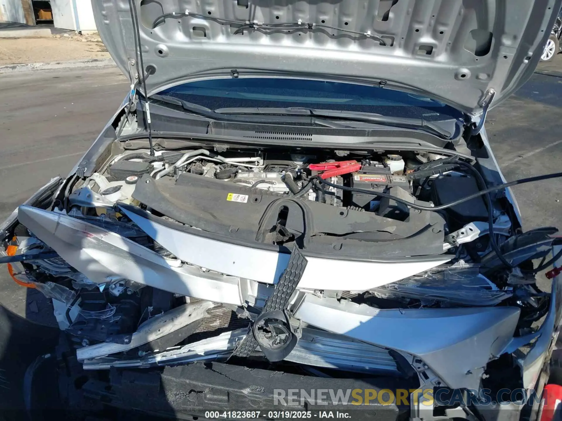 10 fotografías del automóvil dañado JTDEPRAE7LJ042812 TOYOTA COROLLA 2020