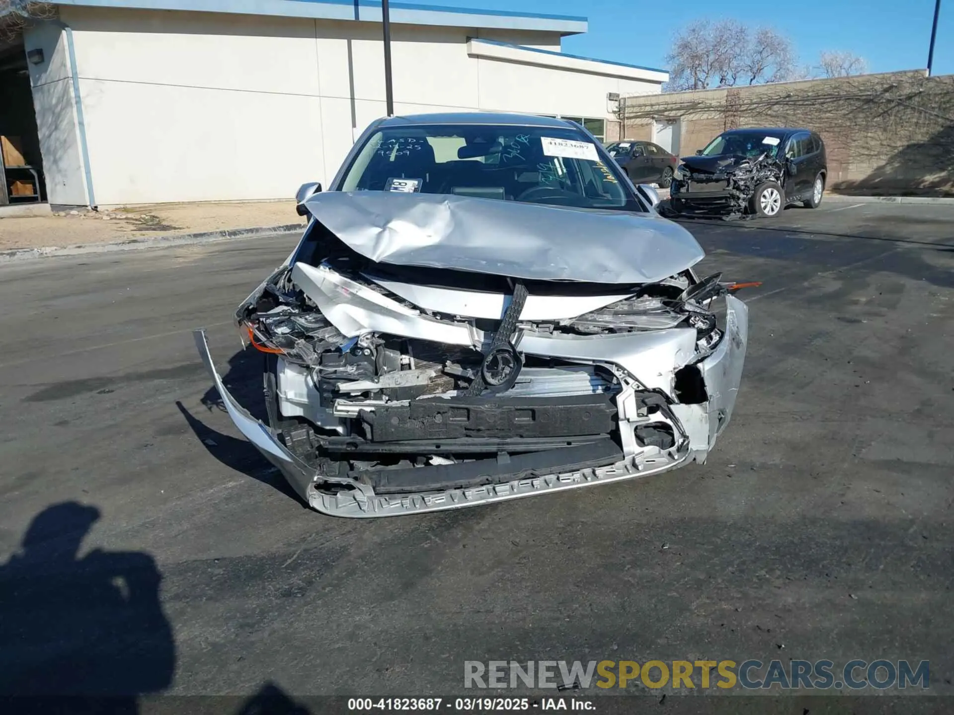 12 fotografías del automóvil dañado JTDEPRAE7LJ042812 TOYOTA COROLLA 2020
