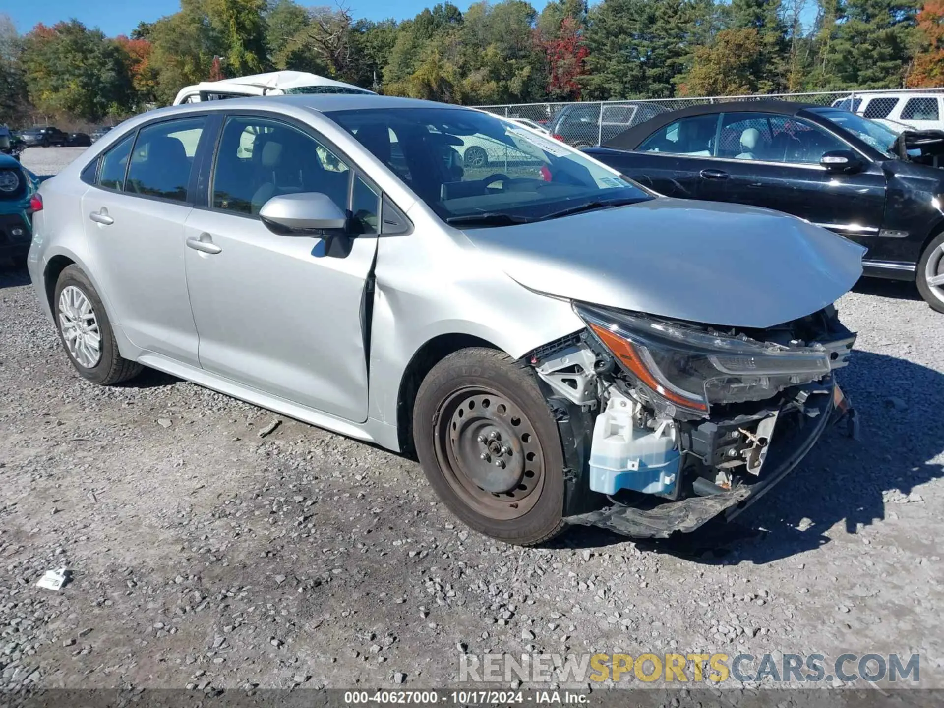 1 fotografías del automóvil dañado JTDEPRAE7LJ043345 TOYOTA COROLLA 2020