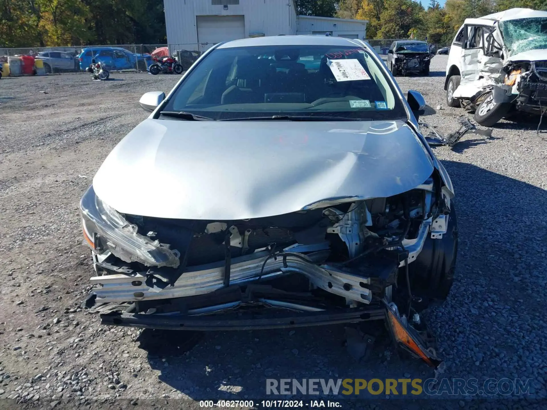 6 fotografías del automóvil dañado JTDEPRAE7LJ043345 TOYOTA COROLLA 2020