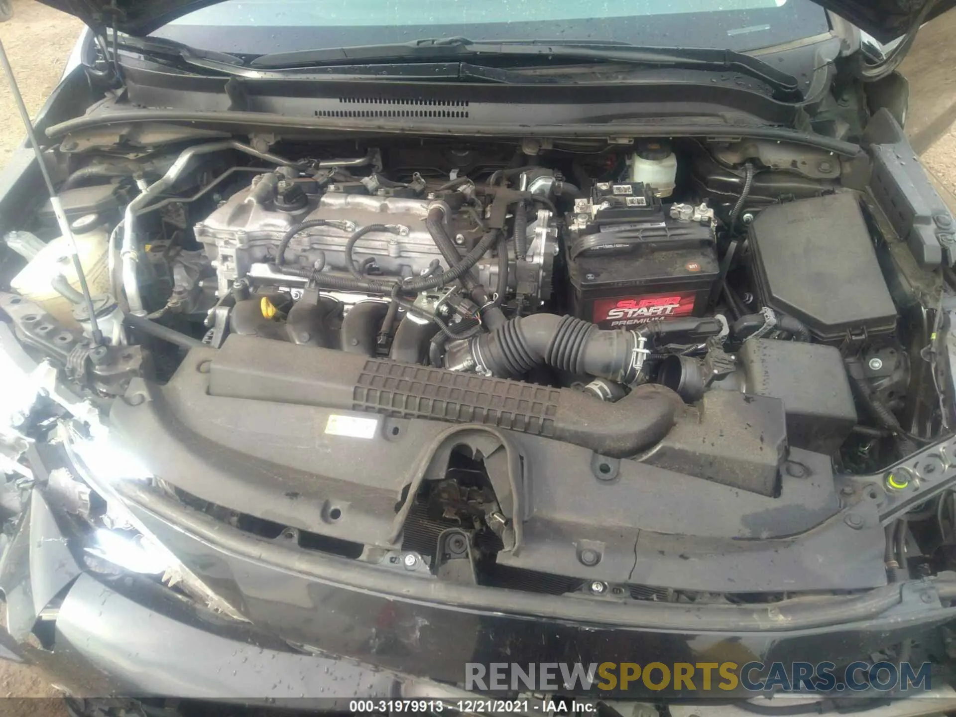 10 fotografías del automóvil dañado JTDEPRAE7LJ044012 TOYOTA COROLLA 2020