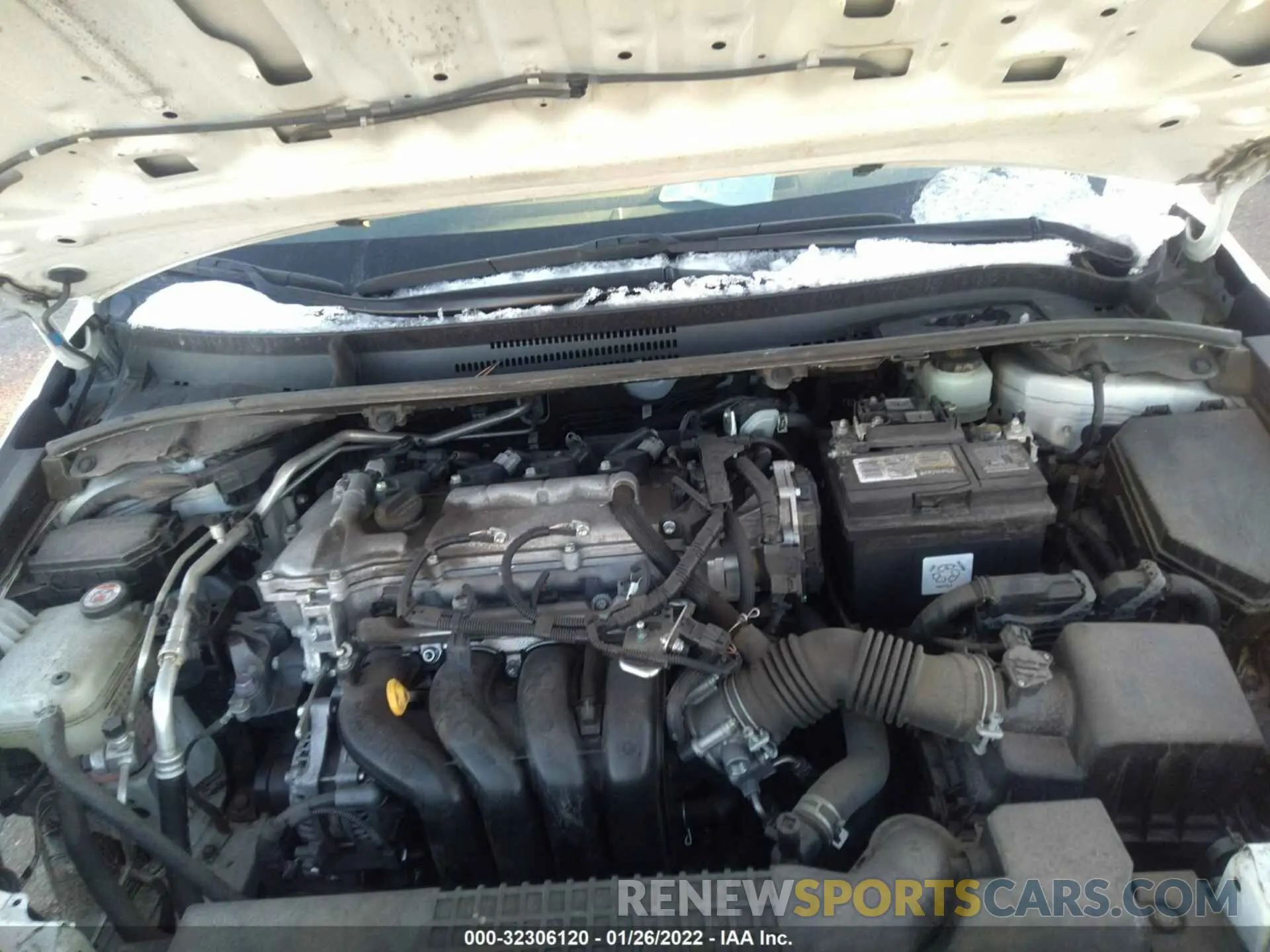 10 fotografías del automóvil dañado JTDEPRAE7LJ045077 TOYOTA COROLLA 2020