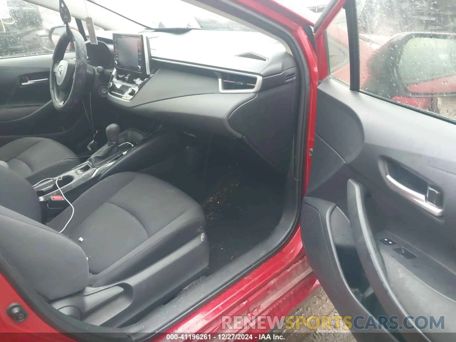 5 fotografías del automóvil dañado JTDEPRAE7LJ046665 TOYOTA COROLLA 2020