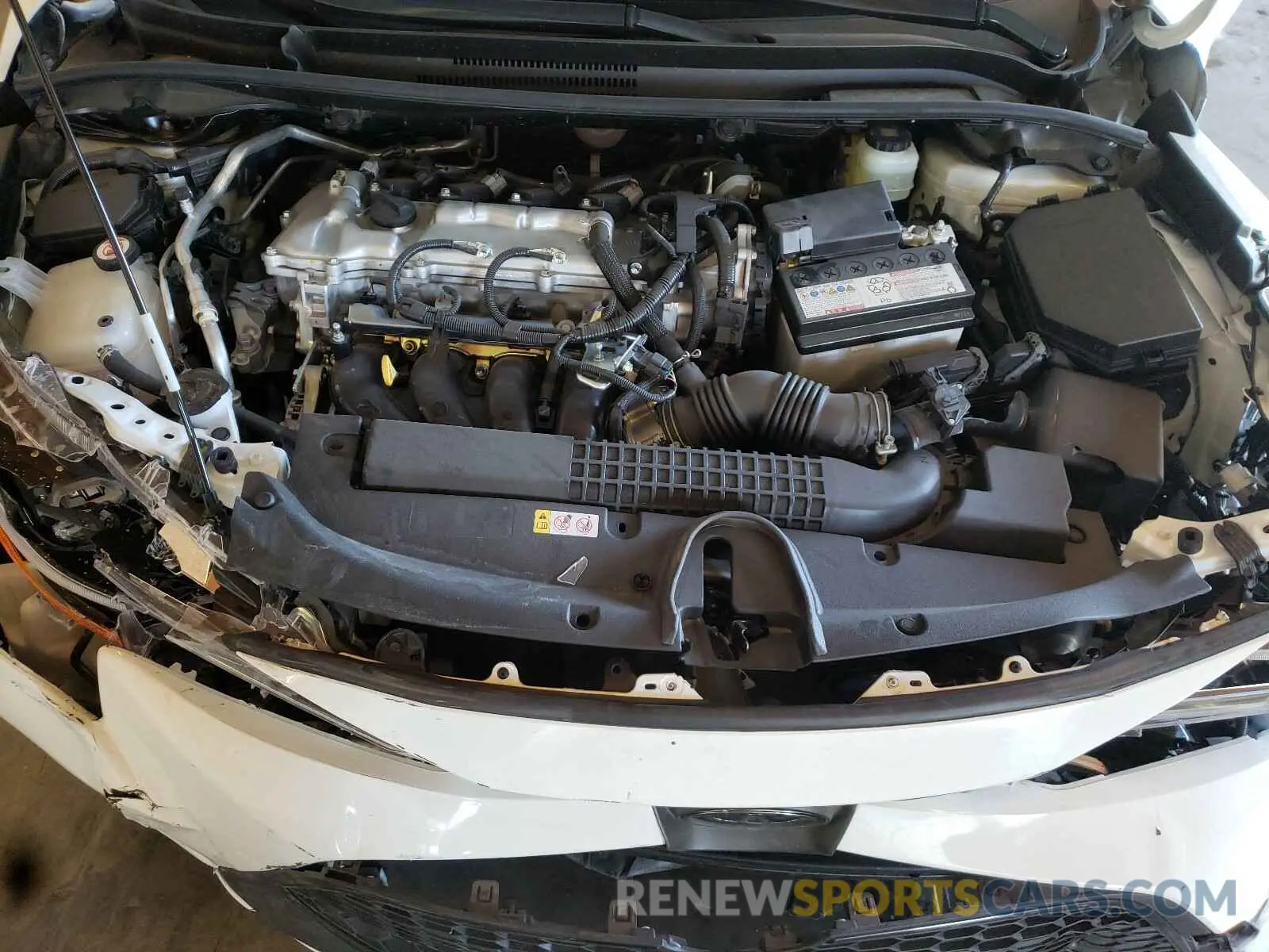 7 fotografías del automóvil dañado JTDEPRAE7LJ049243 TOYOTA COROLLA 2020