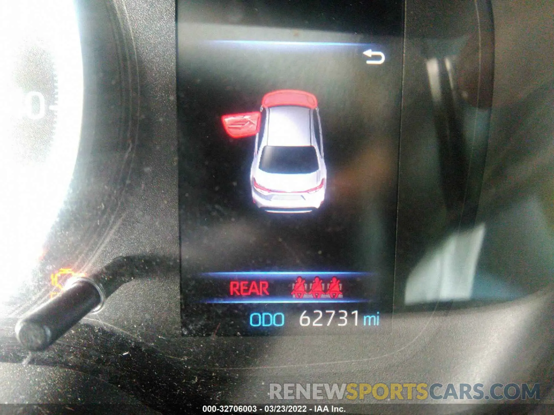 7 fotografías del automóvil dañado JTDEPRAE7LJ049680 TOYOTA COROLLA 2020