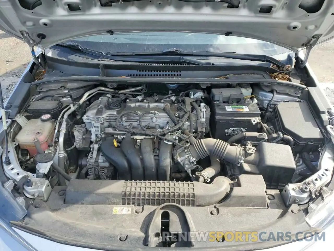 11 fotografías del automóvil dañado JTDEPRAE7LJ049887 TOYOTA COROLLA 2020