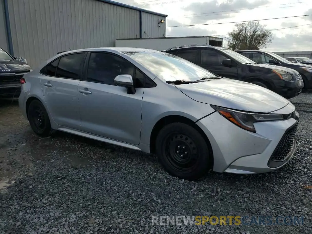 4 fotografías del automóvil dañado JTDEPRAE7LJ049887 TOYOTA COROLLA 2020