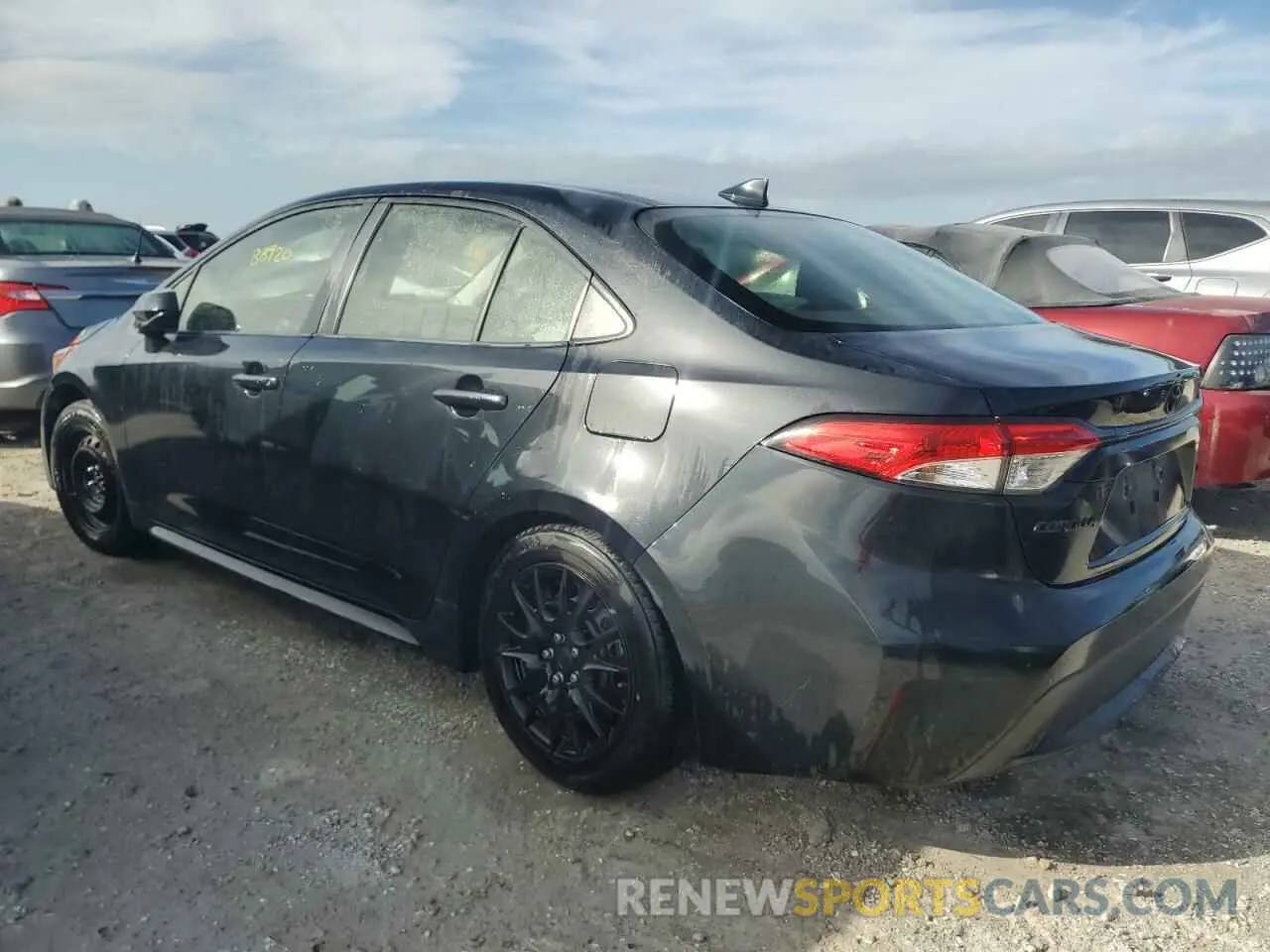 2 fotografías del automóvil dañado JTDEPRAE7LJ052627 TOYOTA COROLLA 2020